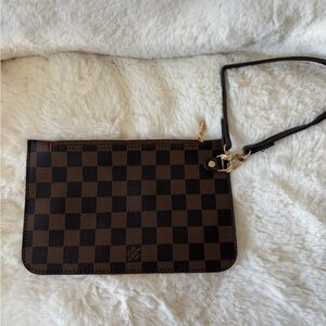 Brown Wristlet